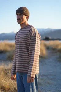 Hovedbilde Pre Apr&egrave;s Striped Long Sleeve, Brown/ brown