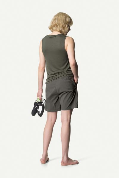 Houdini W's Wadi Shorts. Baremark green