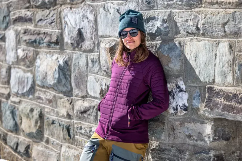 Elevenate Women's Fusion Stretch Jacket, aubergine